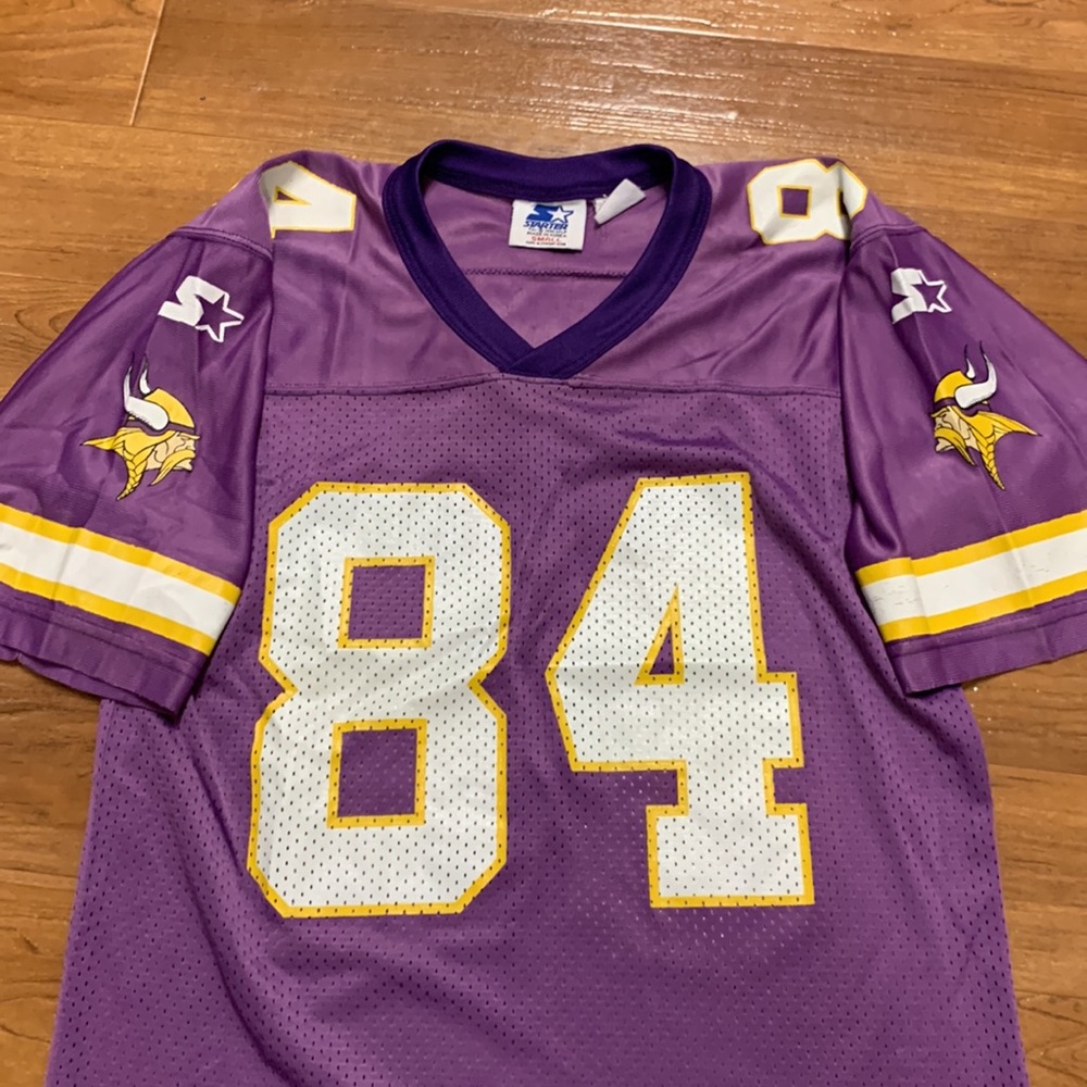Vintage Minnesota Vikings Randy Moss Football NFL Jersey - Picture 5 of 6